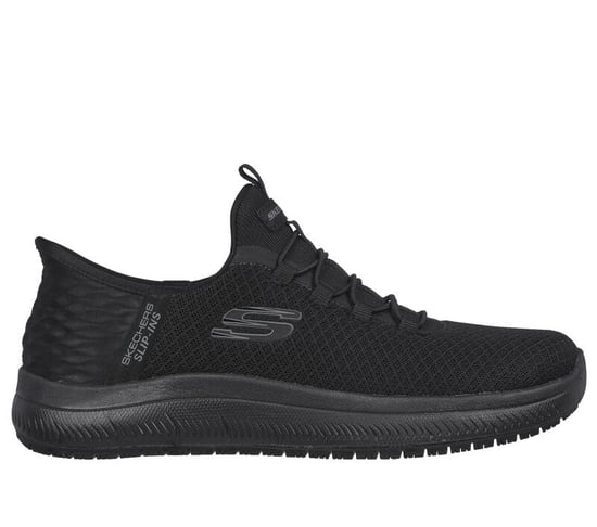 108144EC/BBK SUMMITS SR-ENSLEE Damen Rutschfeste Trainer Schwarz - Image 2