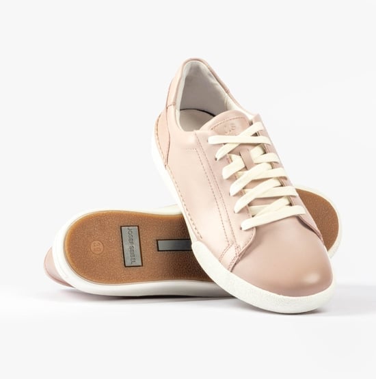 CLAIRE 01 Damen Sneaker Mattrosa - Image 1