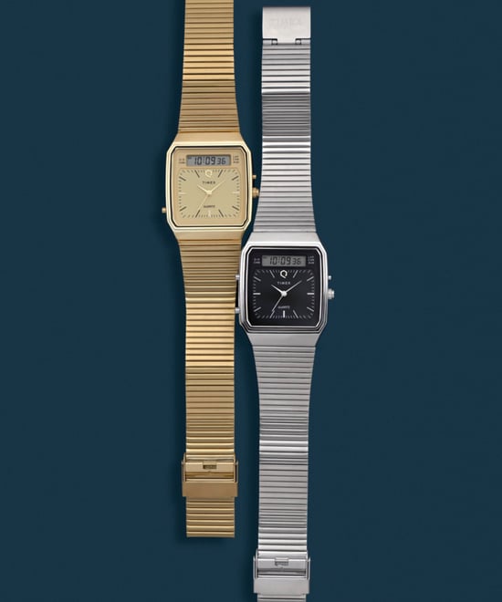 Timex Q Timex Reissue Herren Gold Uhr TW2Y06000 - Image 5