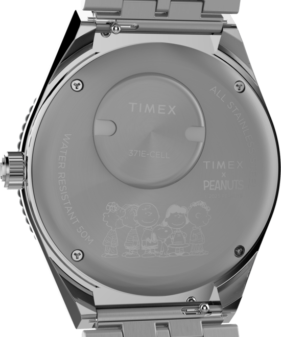 Timex Peanuts Q Timex Herren Silber Uhr TW2W83300 - Image 4