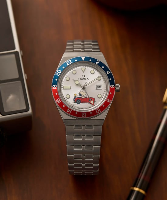 Timex Peanuts Q Timex Herren Silber Uhr TW2W83300 - Image 5
