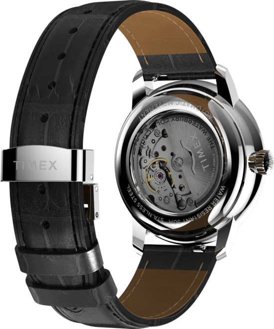 Timex Waterbury Metropolitan Herren schwarzes Uhren TW2Y22900 - Image 4
