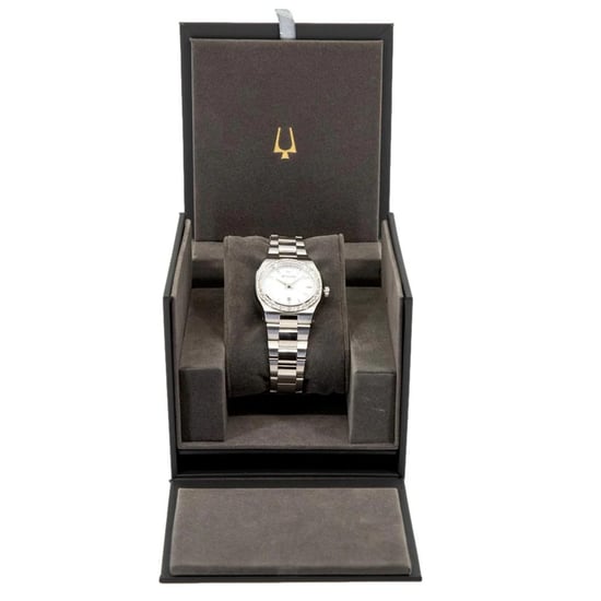 Bulova Surveyor Silber Damen Armbanduhr 96R245 - Image 4