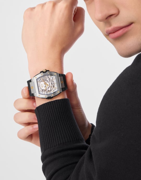 Philipp Plein The $keleton2.0 Schwarz Herren Armbanduhr PWJFA0825 - Image 3