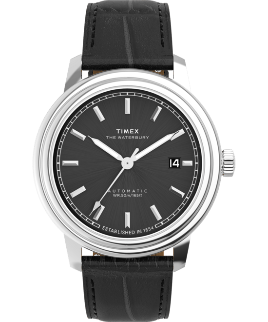 Timex Waterbury Metropolitan Herren Schwarz Armbanduhr TW2Y23000 - Image 1