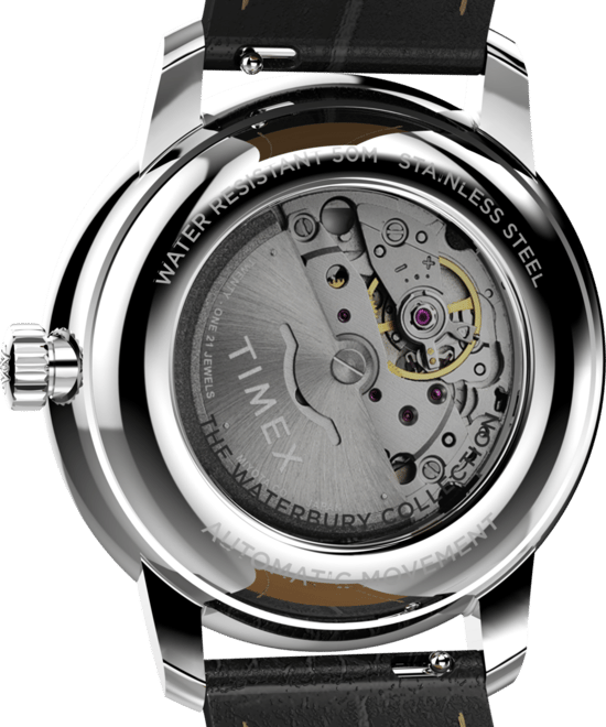 Timex Waterbury Metropolitan Herren Schwarz Armbanduhr TW2Y23000 - Image 4