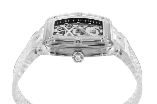 Philipp Plein The $keleton Crystal Transparent Herren Armbanduhr PWPTA0524 - Image 2