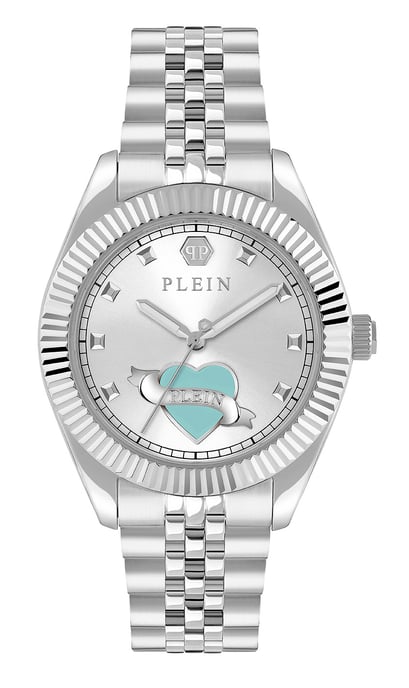 Philipp Plein Plein Valentine Silber Damen Armbanduhr PW2BA1125 - Image 1
