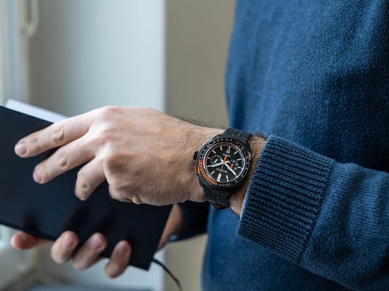 Bulova Racer Chronograph Herren Armbanduhr Schwarz 98B428 - Image 5