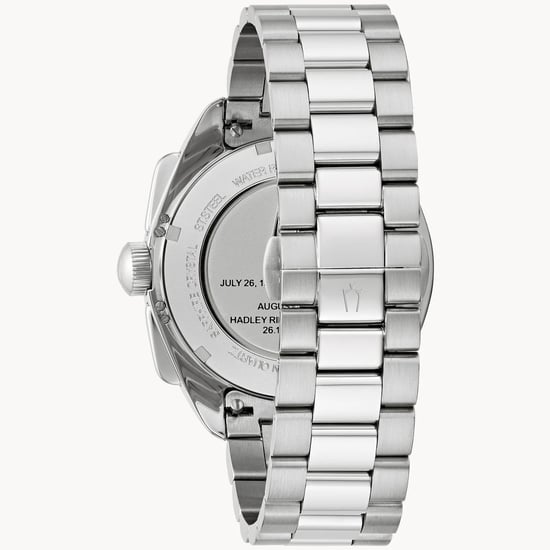 Bulova Archive Series Lunar Pilot Blood Moon Silber Herren Armbanduhr 96K115 - Image 2