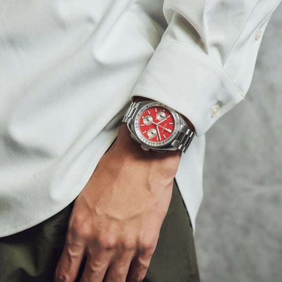 Bulova Archive Series Lunar Pilot Blood Moon Silber Herren Armbanduhr 96K115 - Image 6