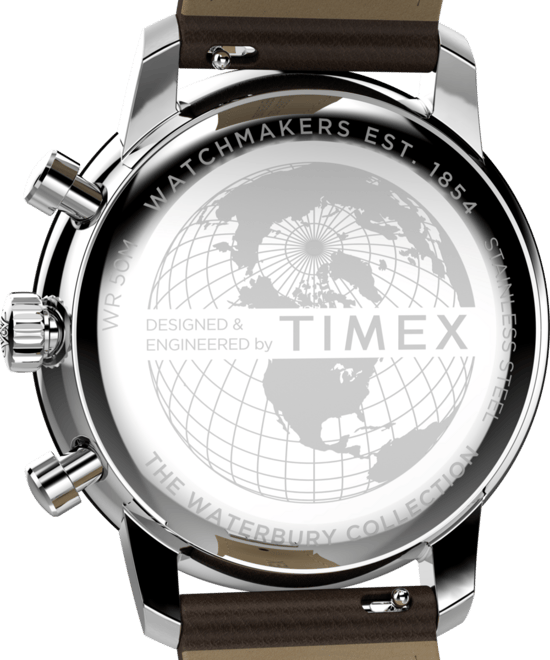 Timex Waterbury Metropolitan Herrenbraun Armbanduhr TW2Y23500 - Image 3