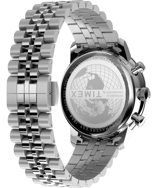 Timex Waterbury Metropolitan Herren Silberne Uhr TW2Y23600 - Image 4