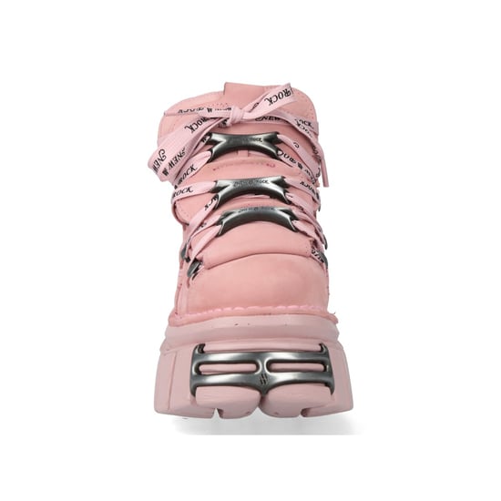 New Rock M-106-C153 Pink Tower Plateau Gothic Punk Stiefeletten - Image 5