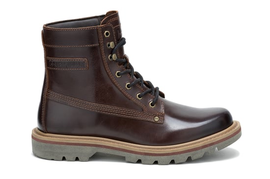 Caterpillar – Colorado Grader – Wasserdichte braune Lederstiefel - Image 1