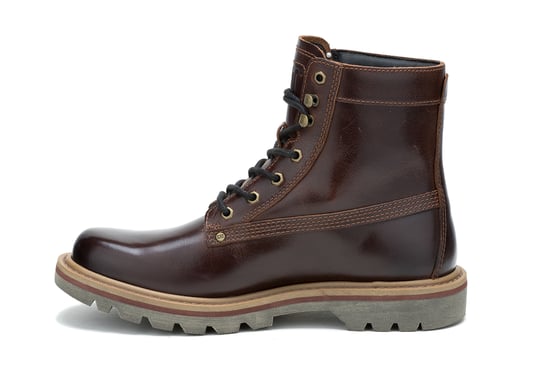 Caterpillar – Colorado Grader – Wasserdichte braune Lederstiefel - Image 4