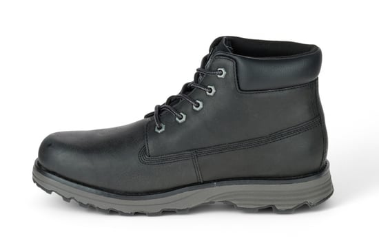 Caterpillar Herren Founder Ankle Boots aus schwarzem Leder für den Alltag - Image 5