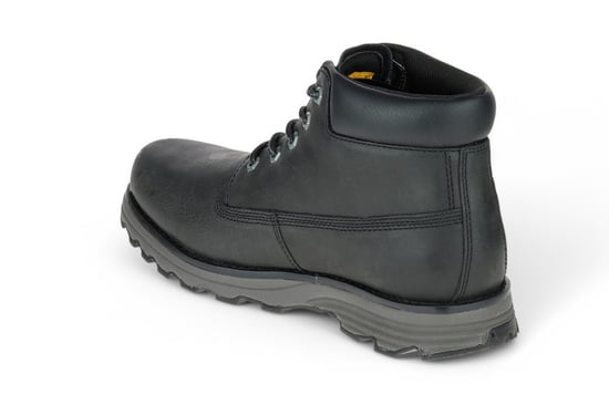 Caterpillar Herren Founder Ankle Boots aus schwarzem Leder für den Alltag - Image 6
