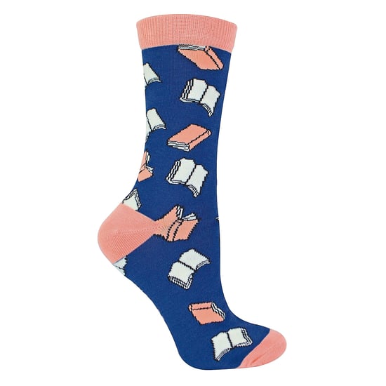 Damen Buchsocken | Neuheit Bambussocken | Geschenk für Buchliebhaber - Image 1