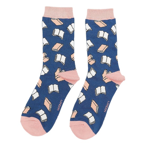 Damen Buchsocken | Neuheit Bambussocken | Geschenk für Buchliebhaber - Image 3