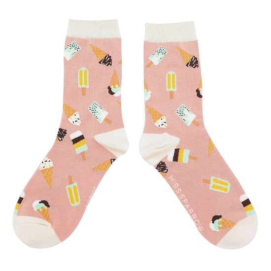 Damen Eissocke | Neuheit Lustige Crew-Socken aus Bambus Geschenk-Socken - Image 3