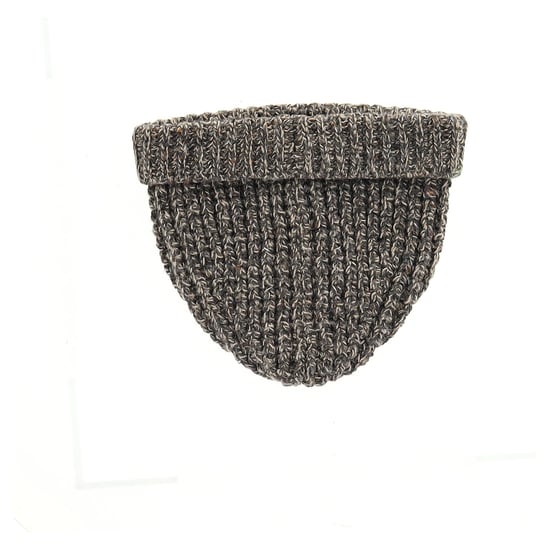 Maison Margiela Strickmütze aus grauer Wolle - Image 4