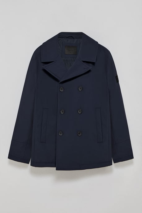 Caban-Mantel Manhattan marineblau mit Polo Club Details - Image 3