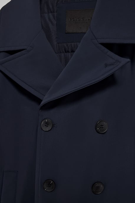 Caban-Mantel Manhattan marineblau mit Polo Club Details - Image 4