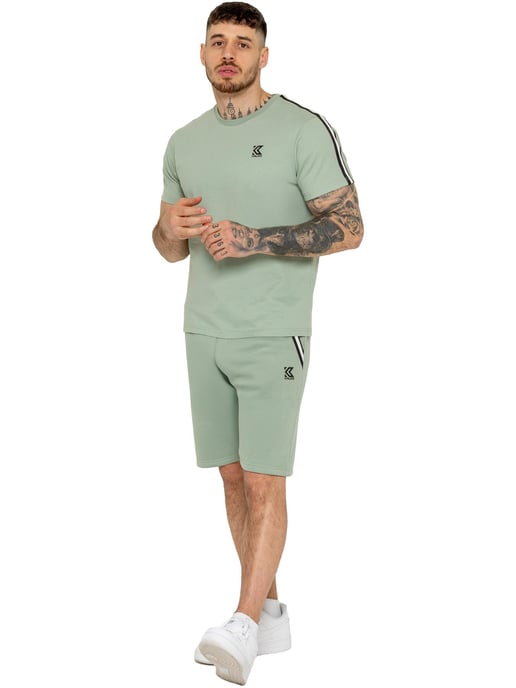 Kruze | Herren Tape T-Shirt & Shorts Set - Image 2