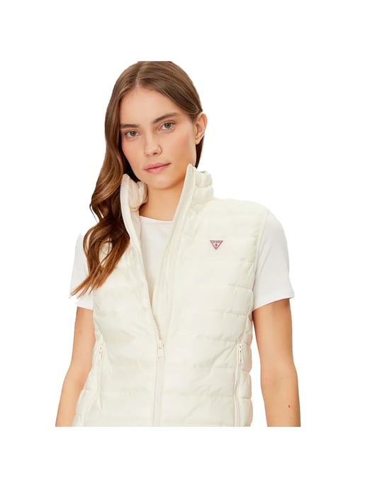 Guess Damen Steppweste Mini Triangle - Image 3