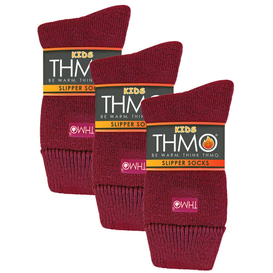 1 Paket Kinder Innen-Thermo-Socken mit Grip - Image 2