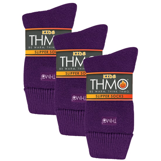1 Pack Kinder Innen-Thermo-Socken mit Anti-Rutsch-Noppen - Image 2