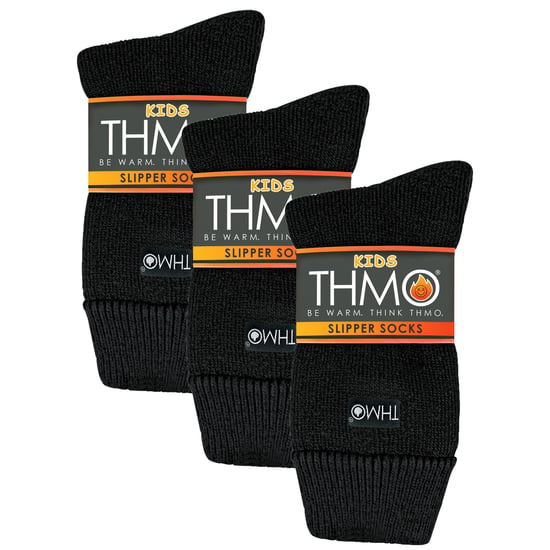 1 Pack Kinder-Innen-Thermo-Socken mit Griffen - Image 2