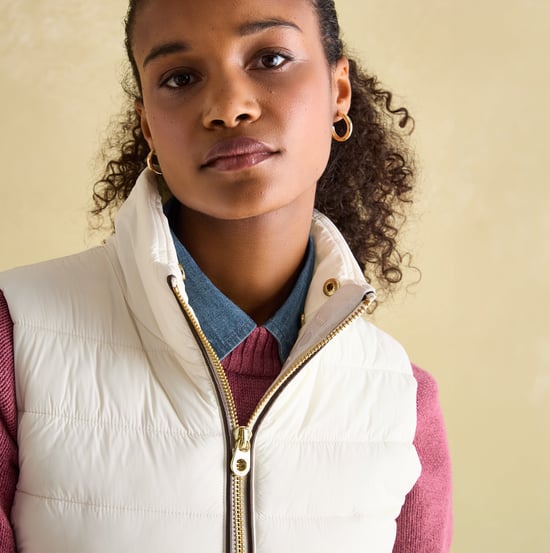 Joules Womens Beckley Padded Showerproof Gilet - Image 5