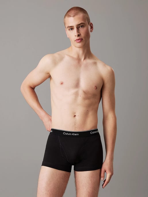 Calvin Klein COTTON CLASSICS Herren 3er-Pack Shorts Schwarz - Image 4