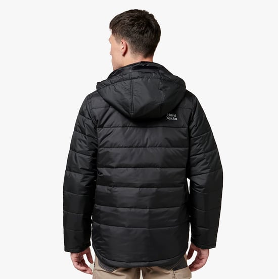Hard Yakka PUFFA 2.0 Mens Jacket Black - Image 5