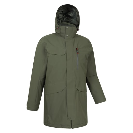 Mountain Warehouse - "Reid" Steppjacke für Herren (Grün) - Image 3