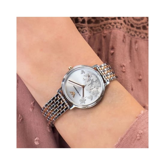 Emporio Armani Damenuhr Quartz Silber - Image 3