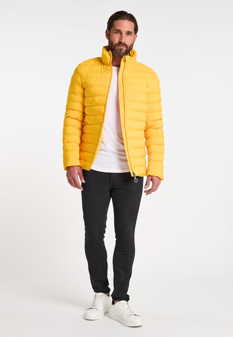 Dreimaster Anorak + Shopping Bag - SET Herren gelb - Image 2