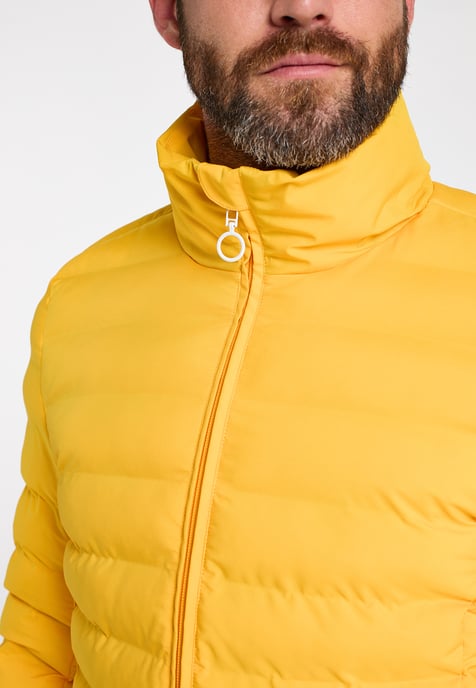 Dreimaster Anorak + Shopping Bag - SET Herren gelb - Image 3
