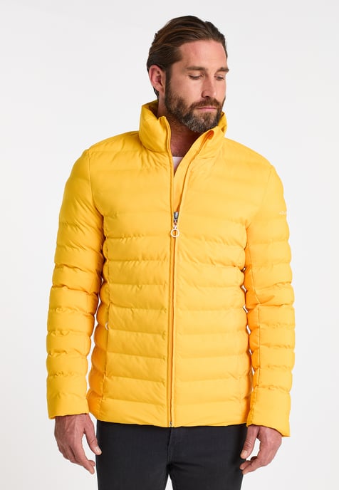 Dreimaster Anorak + Shopping Bag - SET Herren gelb - Image 5