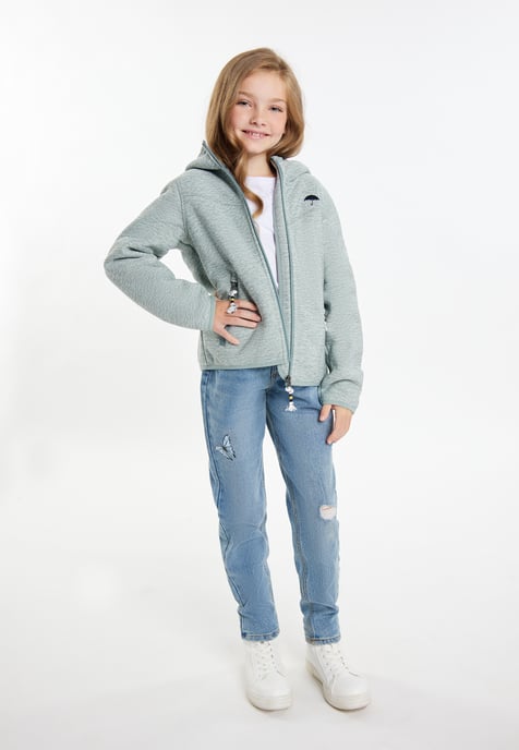 Schmuddelwedda Blouson + Tagesrucksack - SET Mädels Minzmelange - Image 2