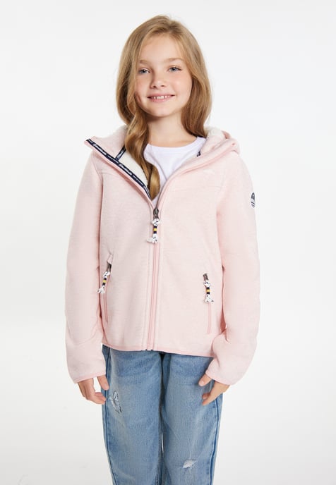 Schmuddelwedda Blouson + Tagesrucksack - SET Mädels Pastellrosa Melange - Image 5