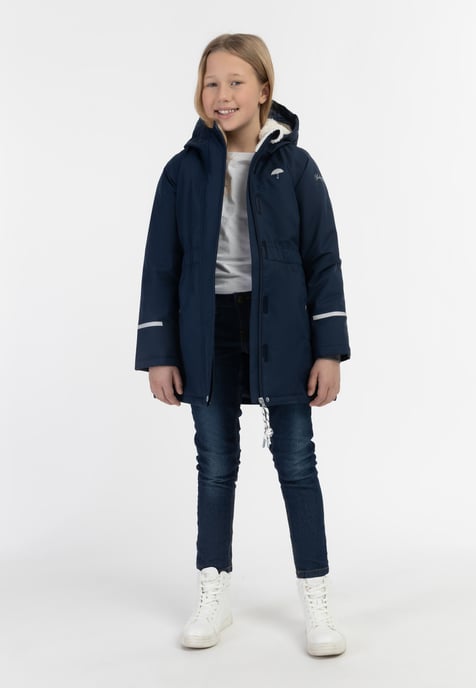 Schmuddelwedda Anorak + Tagesrucksack - SET Mädels Marine - Image 2