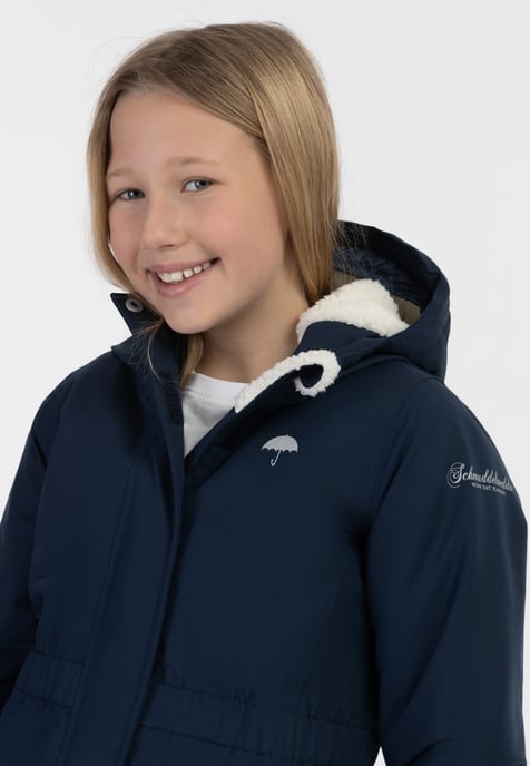 Schmuddelwedda Anorak + Tagesrucksack - SET Mädels Marine - Image 4