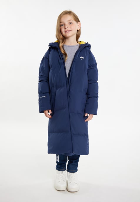 Schmuddelwedda Mantel + Tagesrucksack - SET Mädels Marine - Image 2
