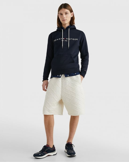 Tommy Hilfiger Jeans Herren Hoodie in Marineblau - Image 3