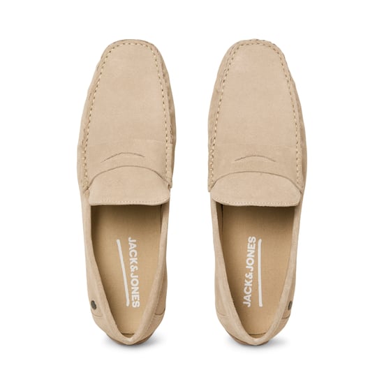 Jack & Jones Jensen Suede Loafer  Beige - Image 3