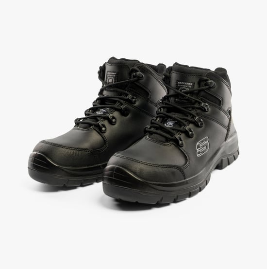 Skechers Work 200187EC/BLK TROPHUS - KILRAM Herren Sicherheitsschuhe Schwarz - Image 2