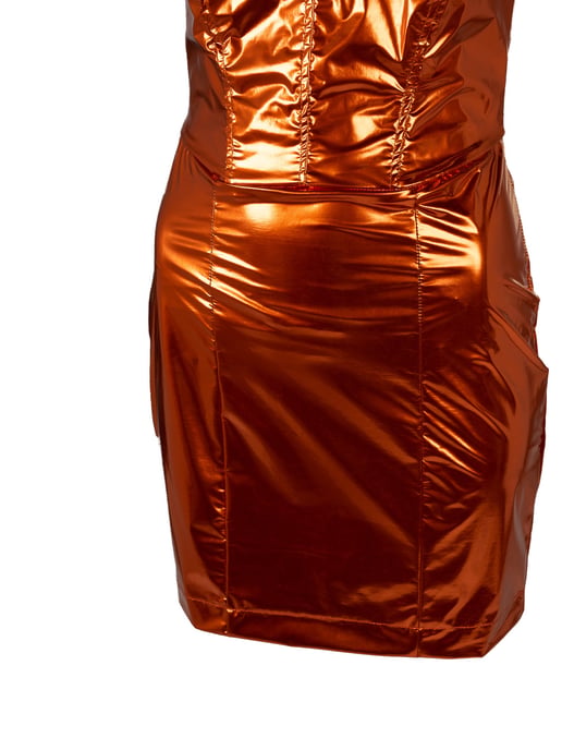 Patrizia Pepe Kleid Damen orange - Image 4